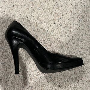Classic Black High Heel Pumps - Women's Dress Shoes